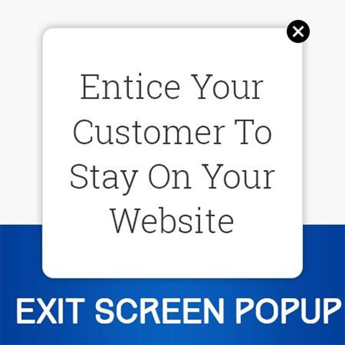 Exit Screen Pop-up Magento 1 Extension Attrack Note