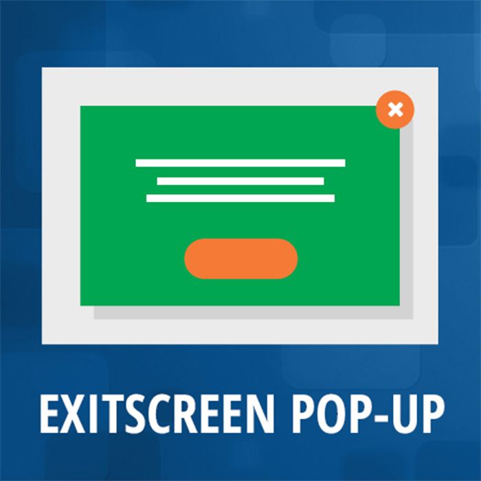 Exit Screen Pop-up Magento 2 Extension