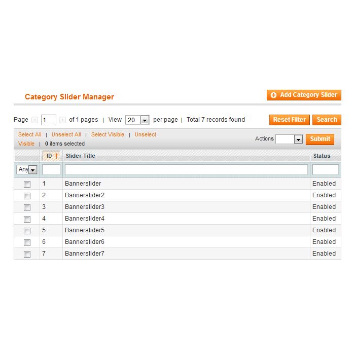 Responsive Owl Slider Magento 1 Extension Category Slider Manager 
