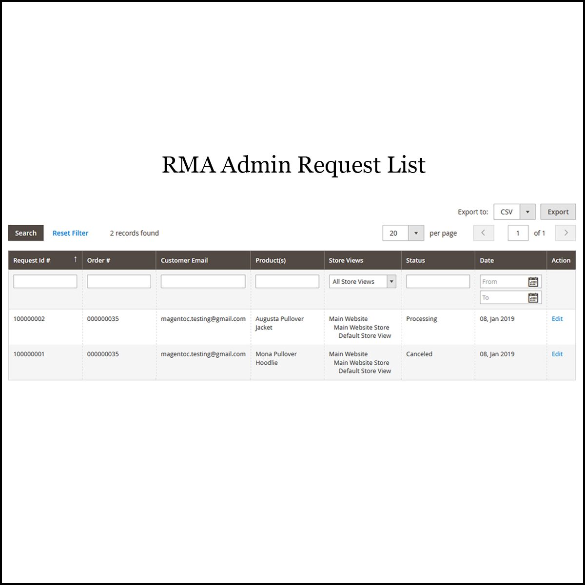 RMA-Admin-Request-List
