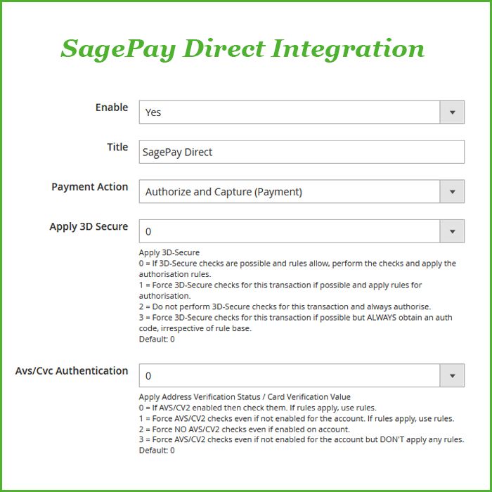 SagePay-Direct-Integration