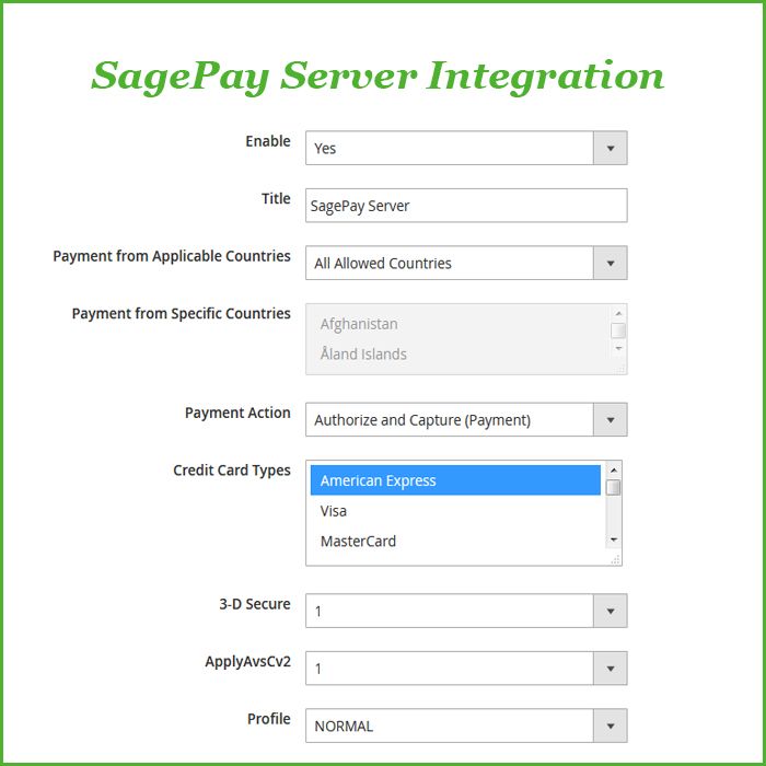 SagePay-Server-Integration
